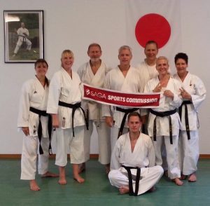 Kumite-Training der Masterklasse